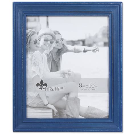 navy blue 8x10 picture frame